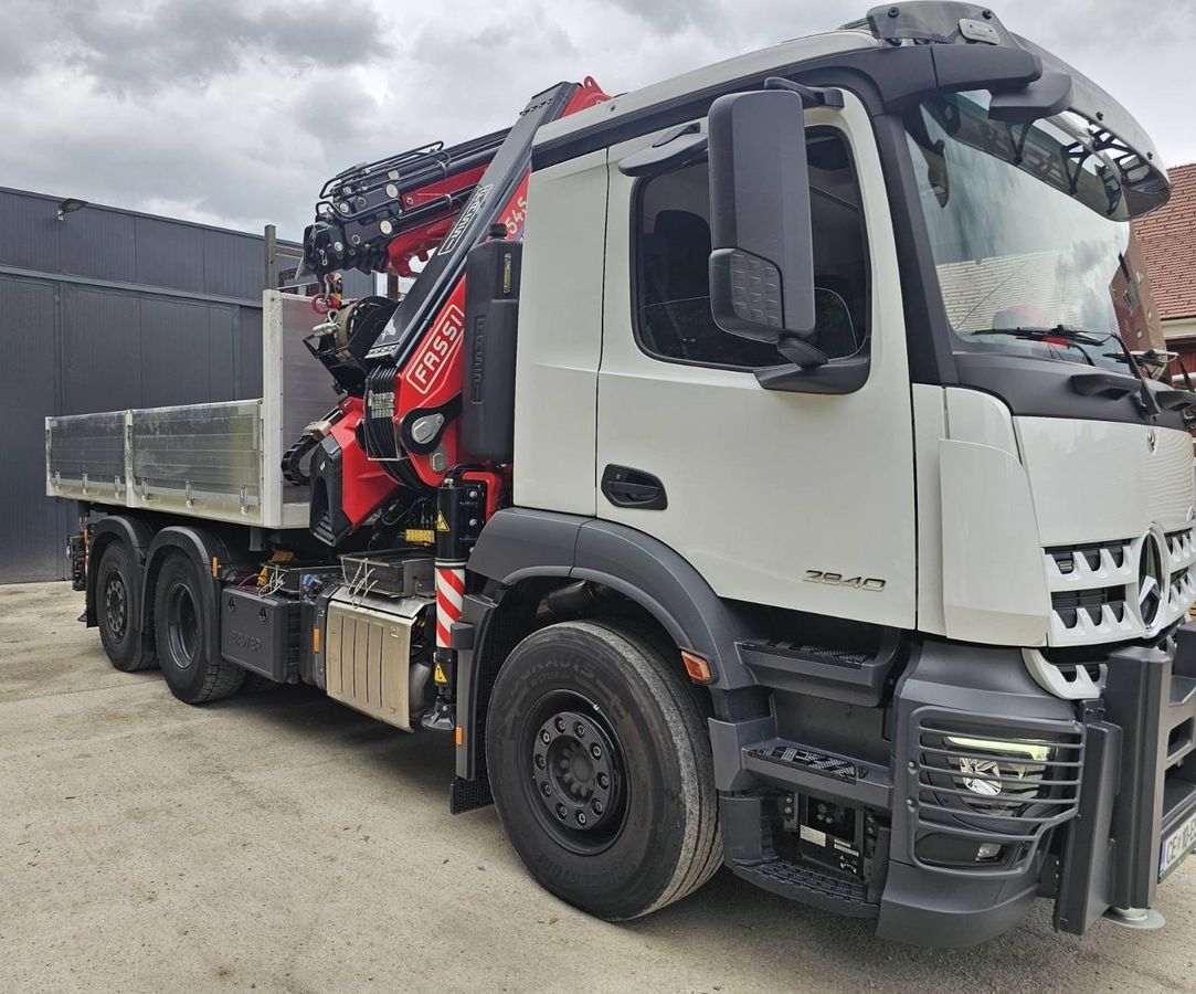 Mercedes Hiab Palfinger Fassi F545-6 JIB-6 1