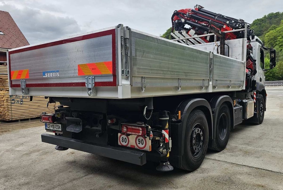 Mercedes Hiab Palfinger Fassi F545-6 JIB-6 2