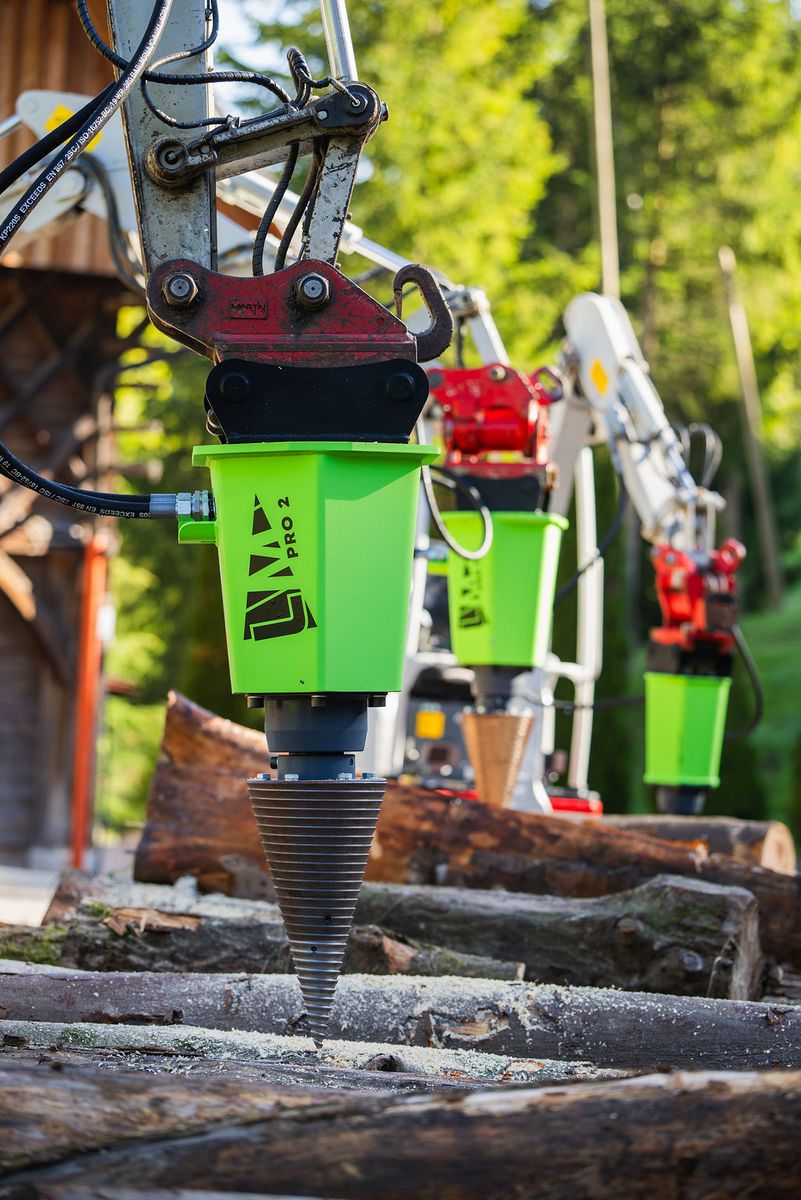 Kegelspalter Bagger Erdbohrer PRO 2 1.100 ccm 65 3