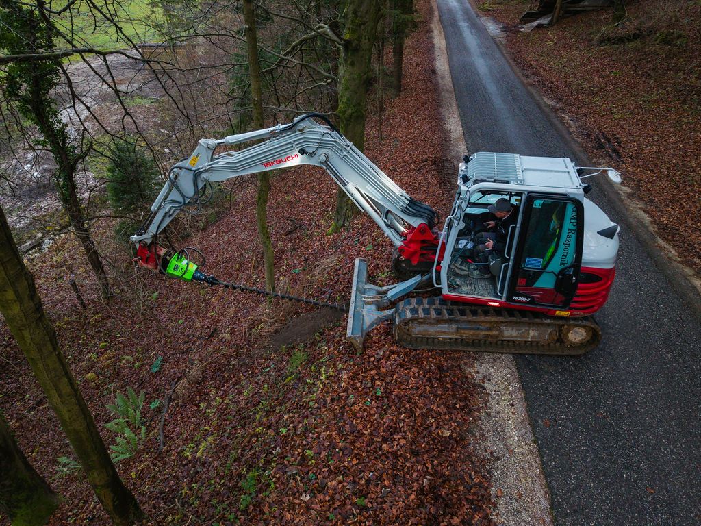 Bagger Erdbohrer Verlängerung DM150-350 mm x 8.0 3