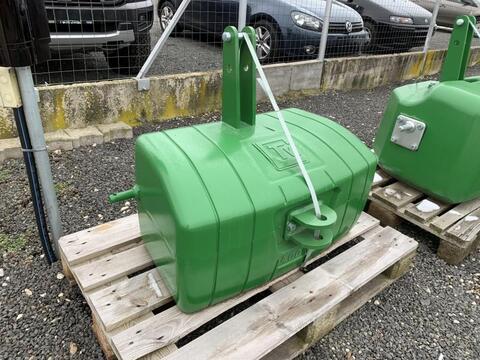 NG 400 vasbeton tömbsúly cat2.0-JD zöld ÚJ, KEDV 2