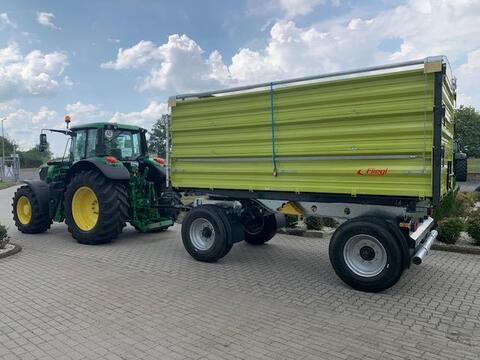 Fliegl DK 140 (14 t) kéttengelyes három oldalra  3