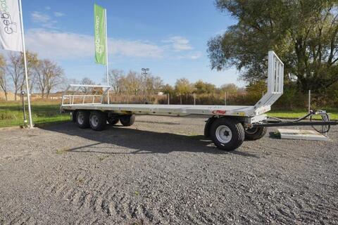 Fliegl DPW 180 B Háromtengelyes bálaszállító pót 2