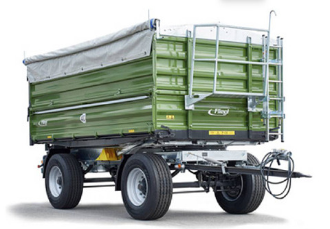 Fliegl DK 160 FOX billentős pótkocsi, KÉSZLETEN, 2