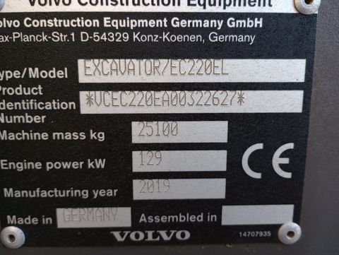 Volvo  EC220EL