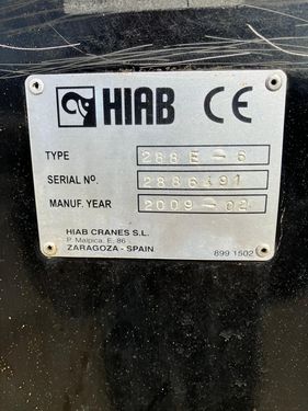 Hiab HIAB XS 288 E-6 HiPro