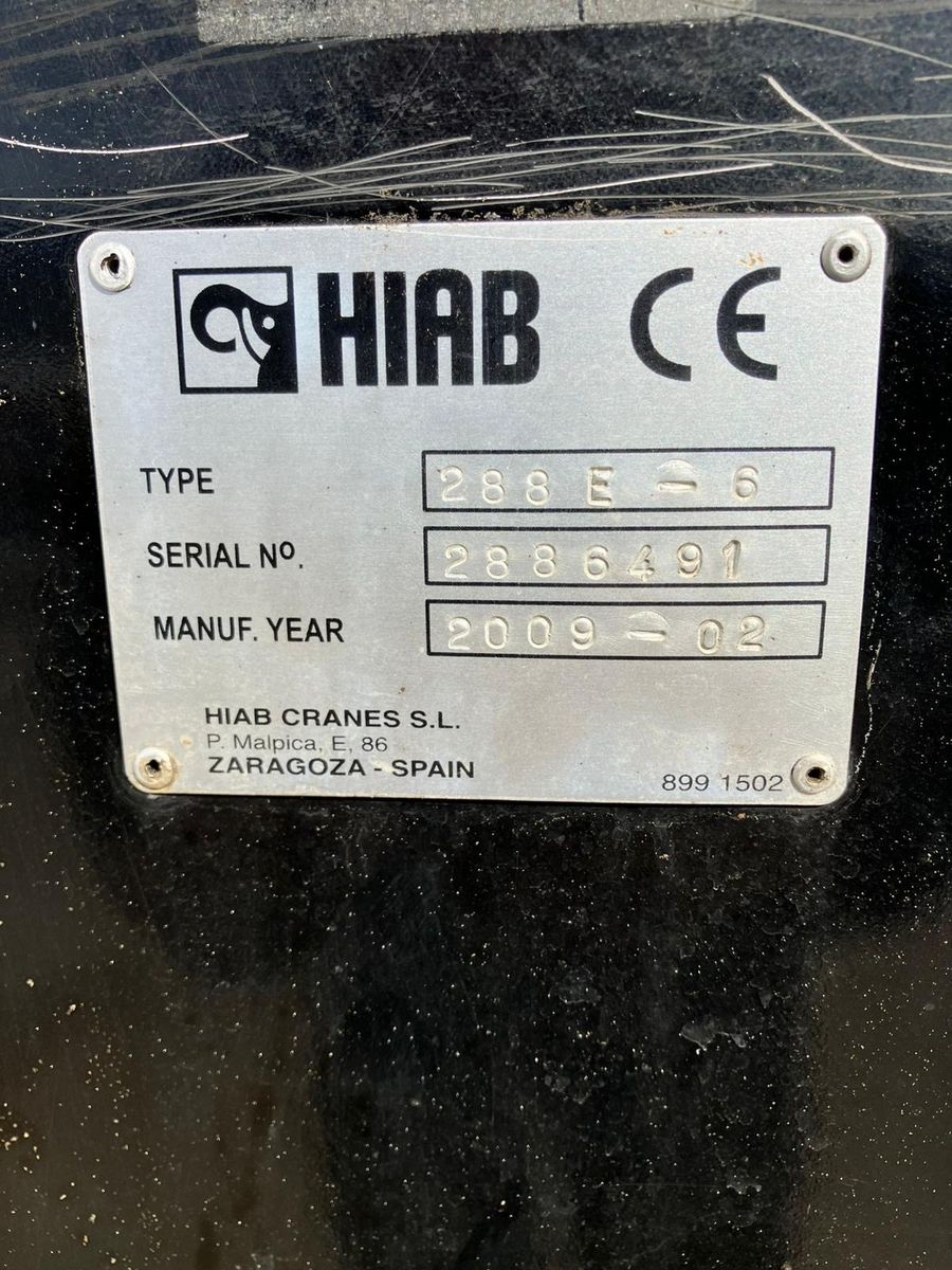 Hiab HIAB XS 288 E-6 HiPro 2