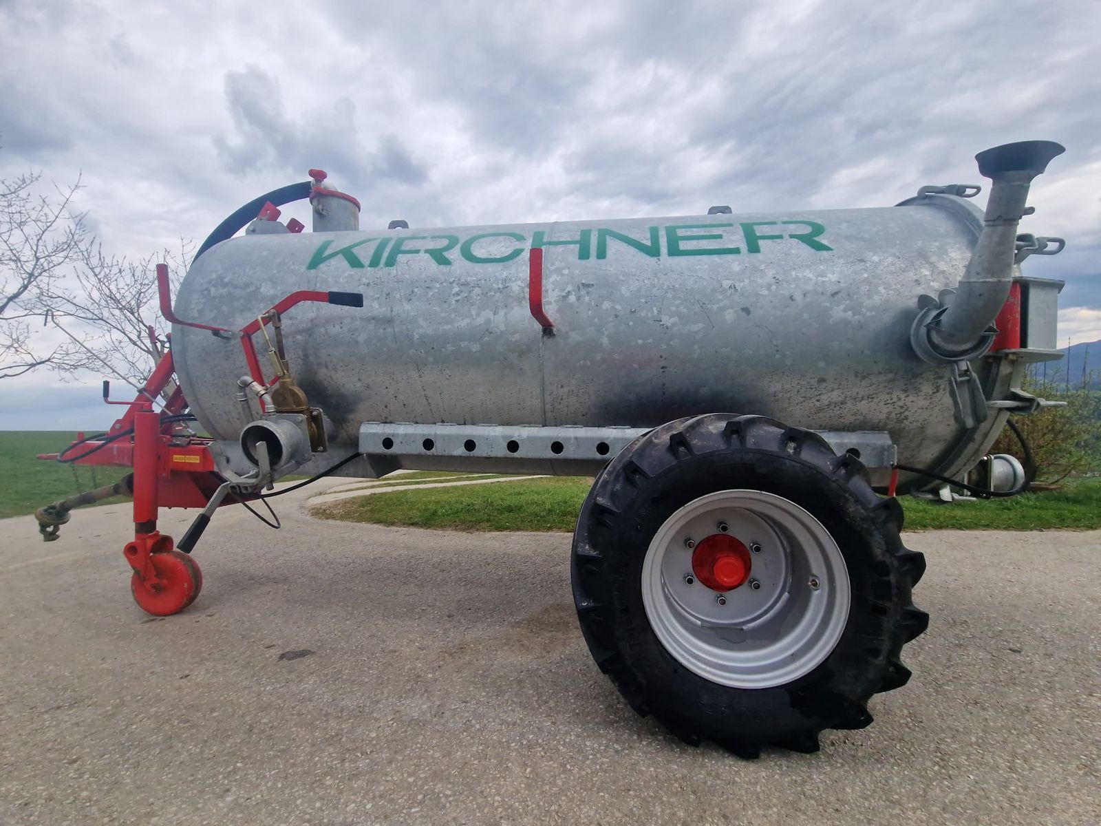 Kirchner Güllefass 3500L mit Breitbereifung 2