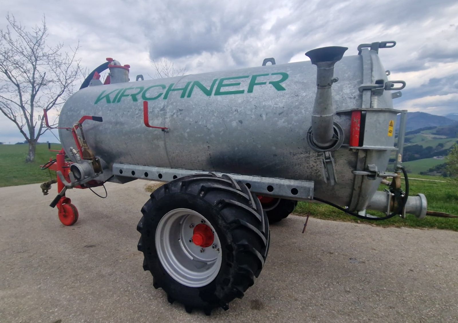 Kirchner Güllefass 3500L mit Breitbereifung 3