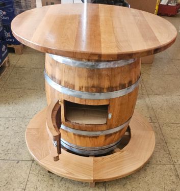 Sonstige Holzfass Stehtisch