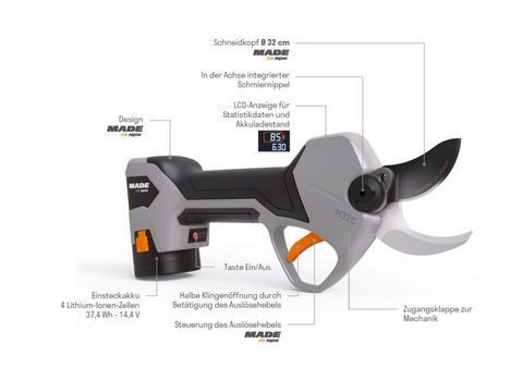 Pellenc Elektronische Rebschere 2
