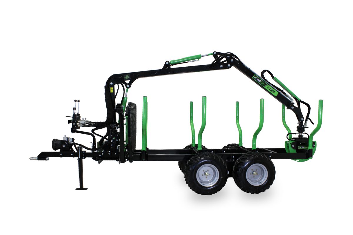 Hofman Forstanhänger mit Kardanantrieb 2