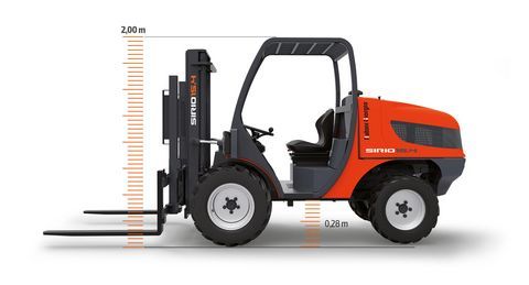 Sonstige Geländestapler SIRIO 15.4