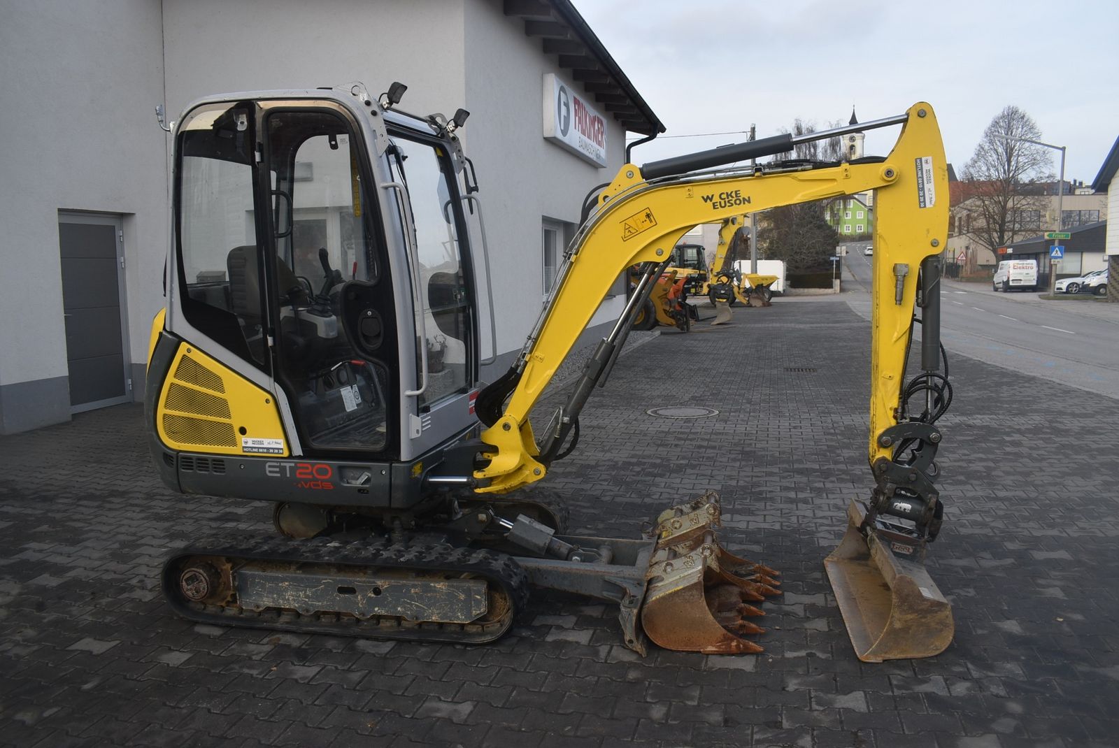 Wacker Neuson Neuson ET20 mit Powertilt 2