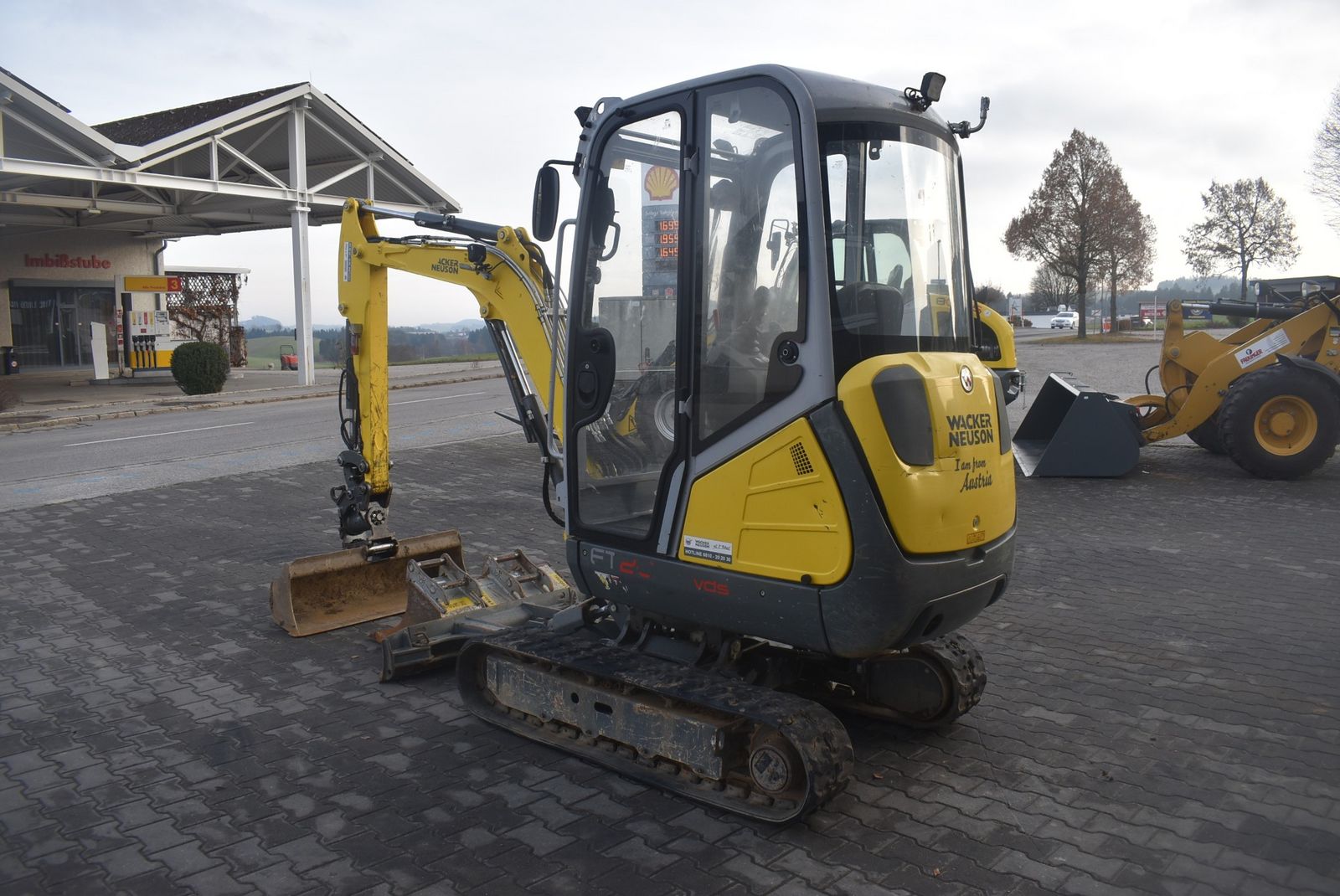 Wacker Neuson Neuson ET20 mit Powertilt 3