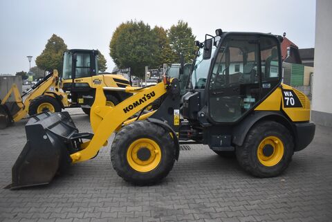Komatsu WA70-7 mit Straßenzulassung
