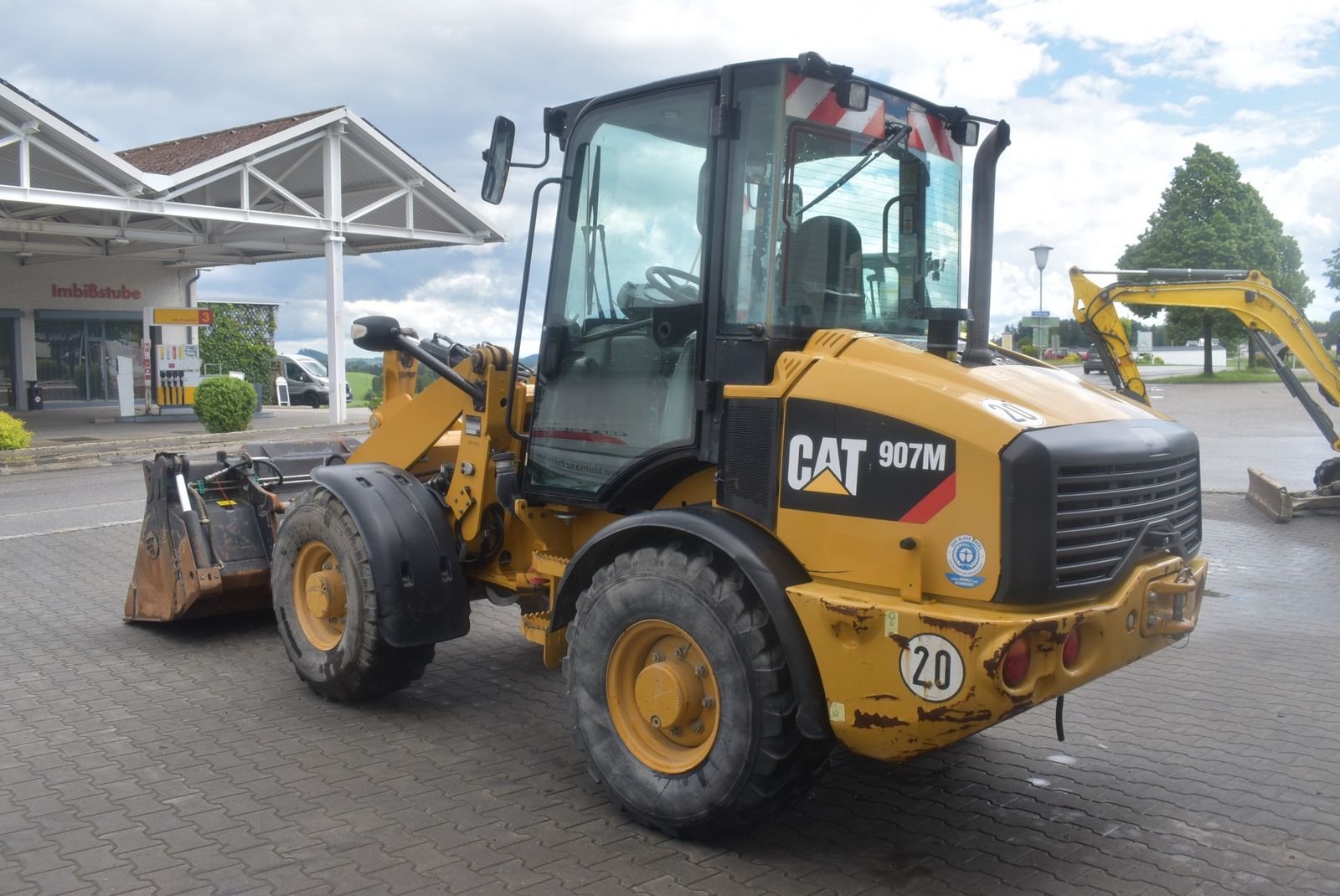 Caterpillar 907M mit Straßenzulassung 3