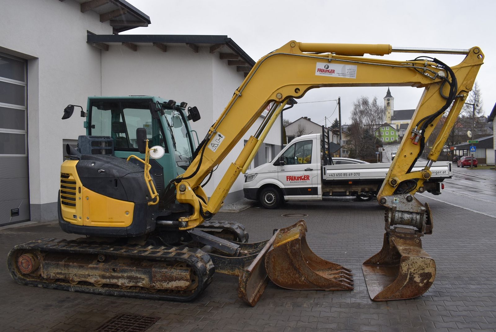 Yanmar VIO80-1A mit Powertilt 2