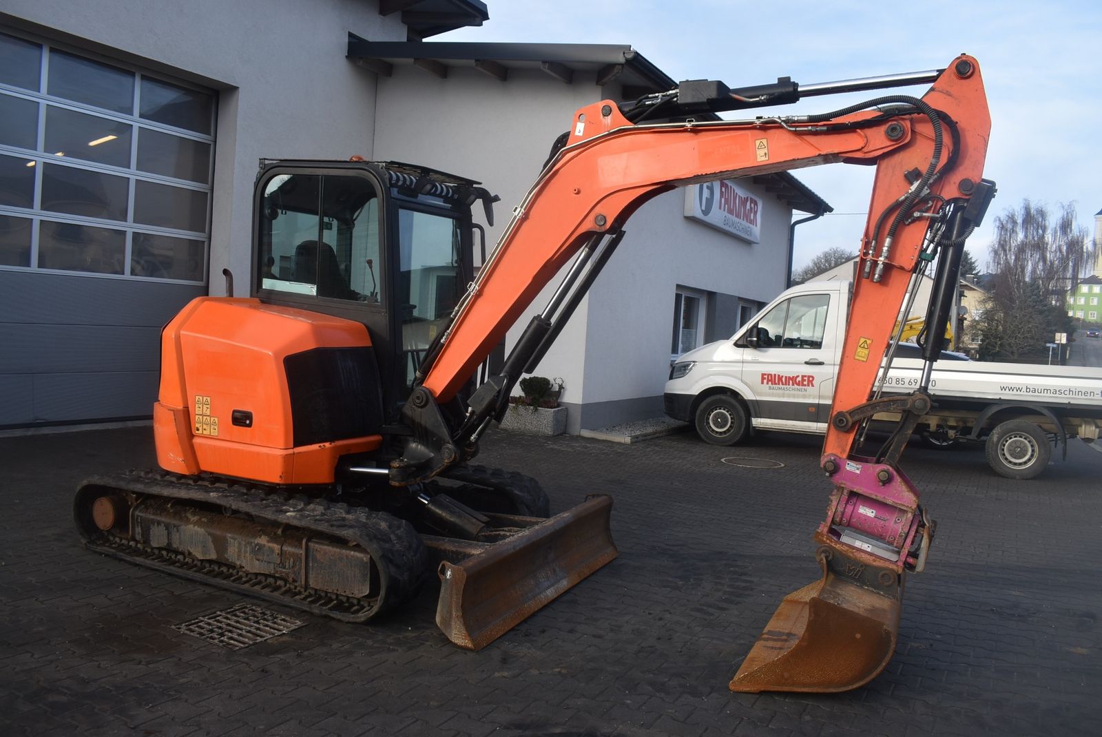 JCB 55Z-1 mit Powertilt 2