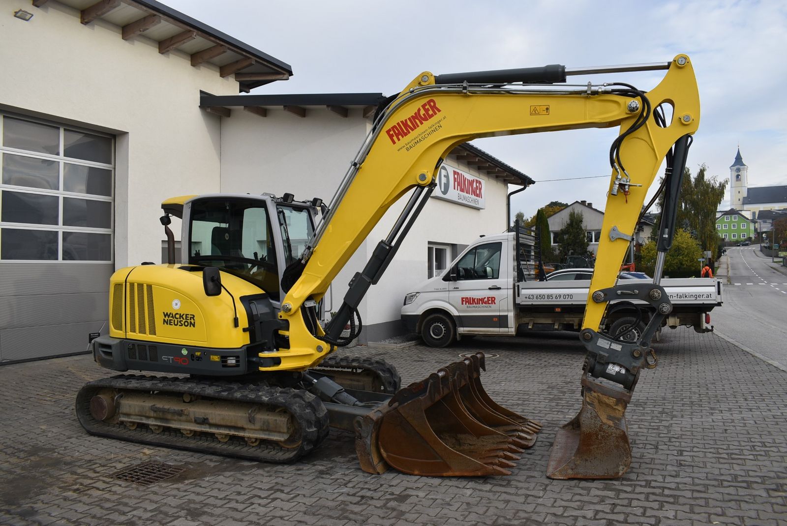 Wacker Neuson Neuson ET90 mit Powertilt 2