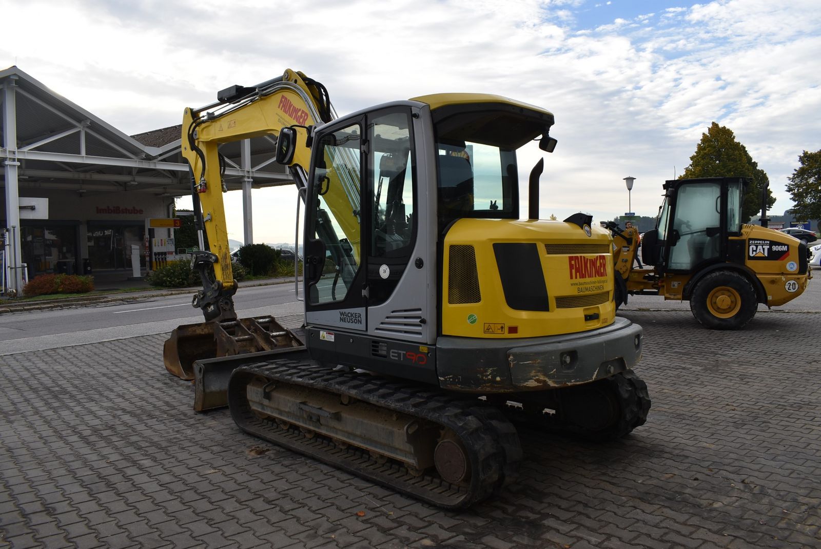 Wacker Neuson Neuson ET90 mit Powertilt 3