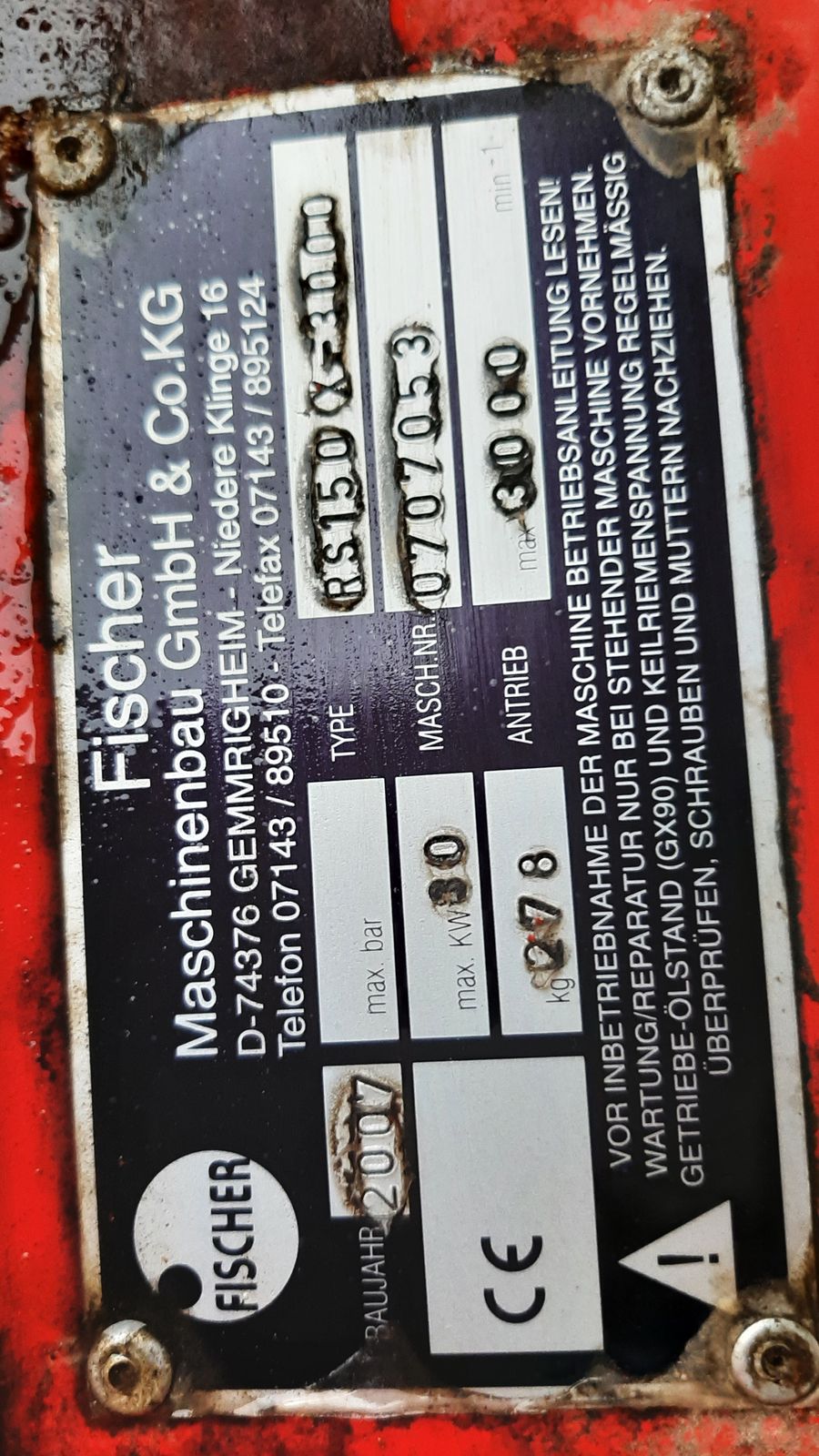 Fischer RS150   X-3000 3