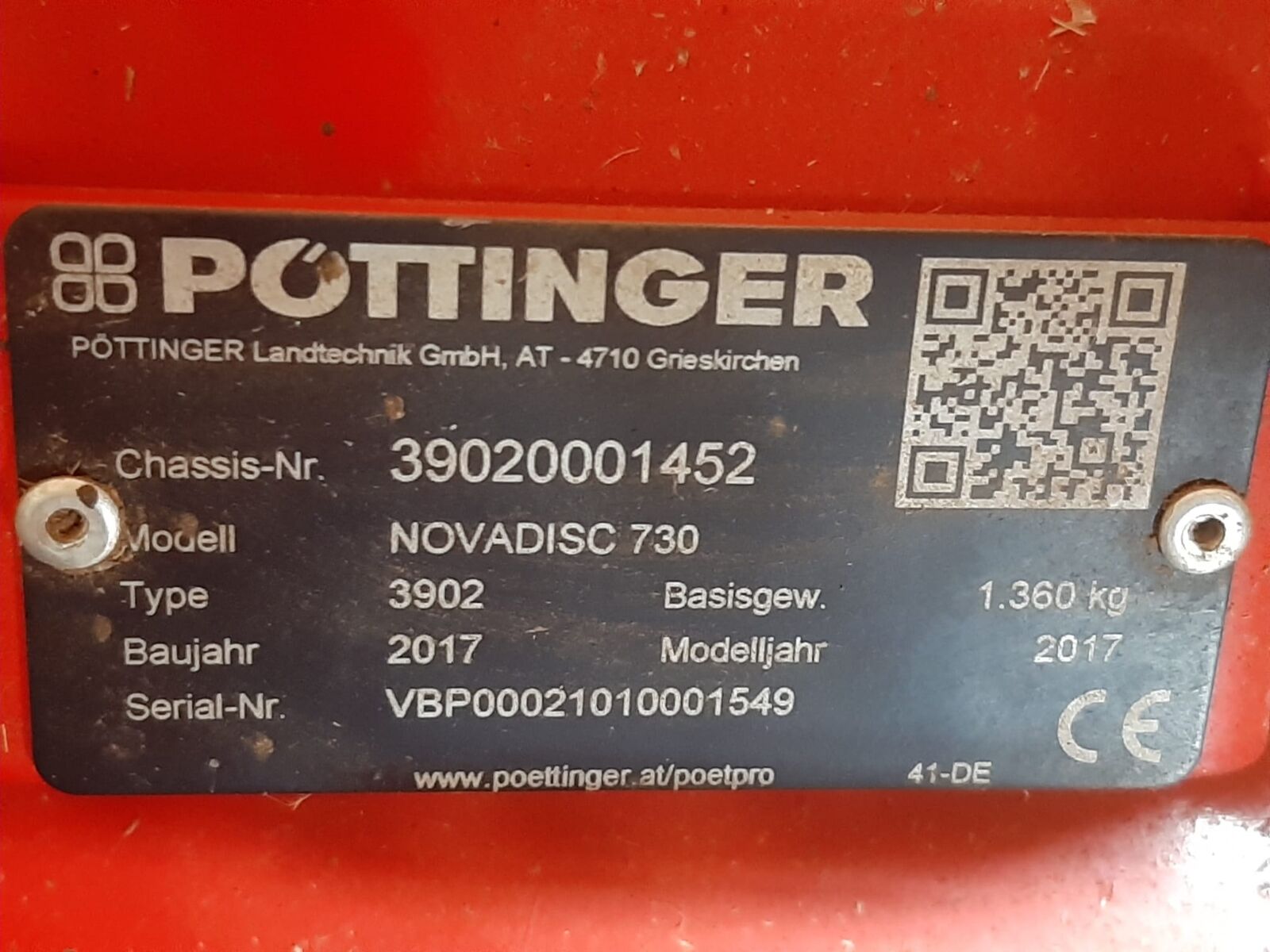 Pöttinger Novadisc 730 3