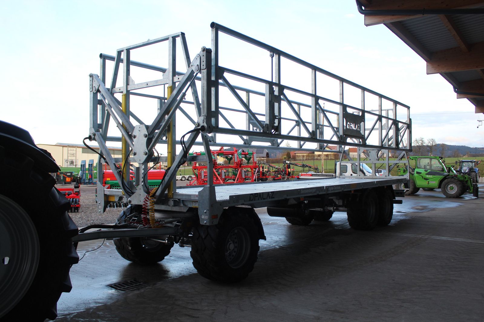 Palaz Ballenwagen mit Hydro Wall - Verzinkt 2