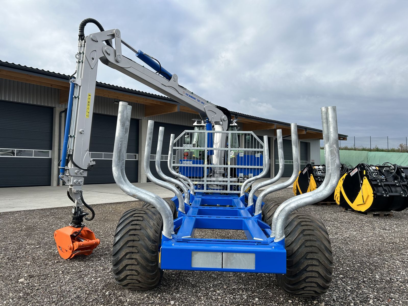 Scandic Rückewagen ST-10D - 8,3m Kran - Abverkaufspreis 2
