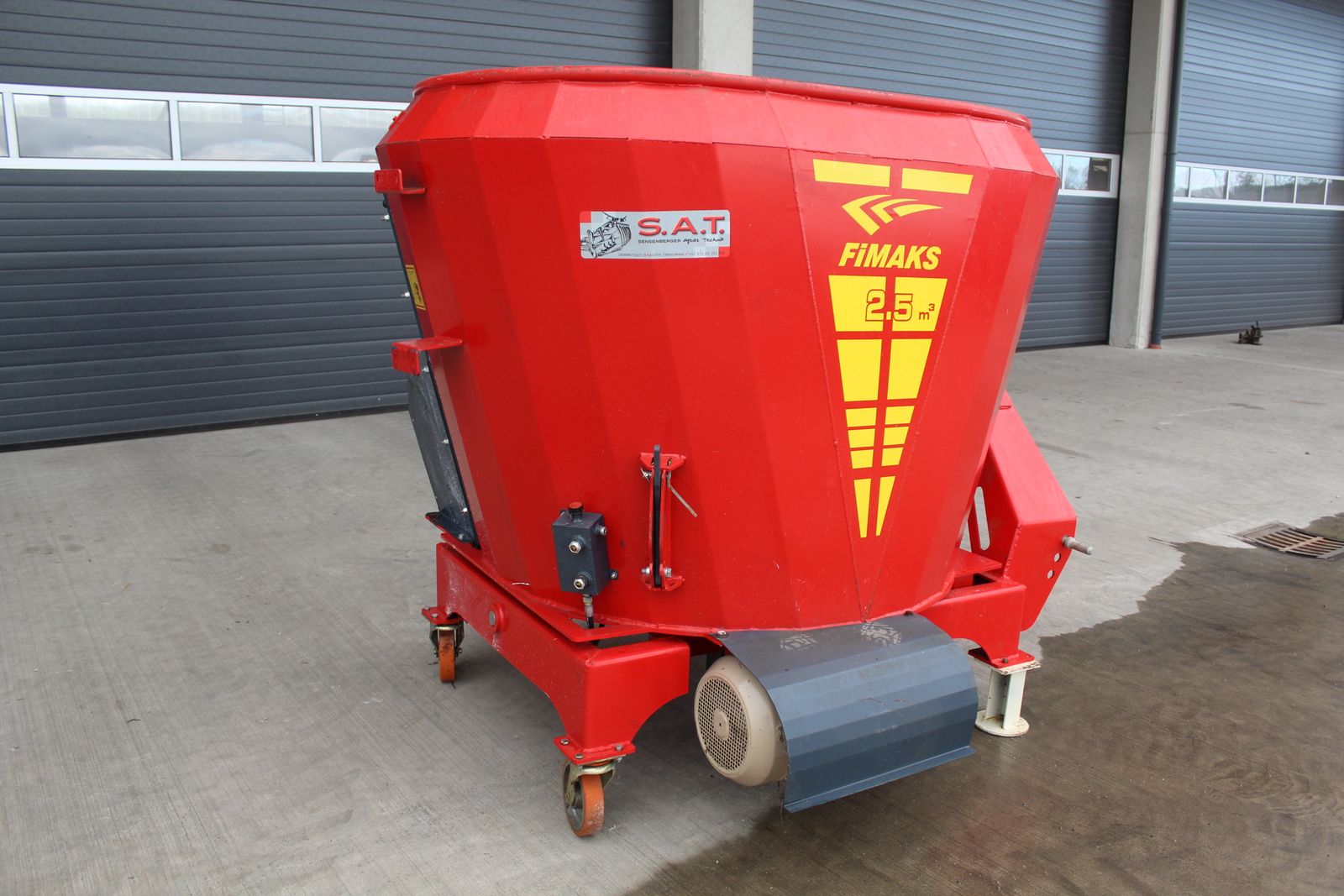 Fimaks Stationärmischer 2,5m³, Elektromotor 2