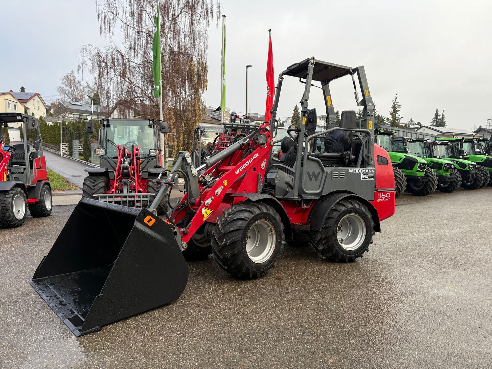Weidemann 1160e eHoftrac 1