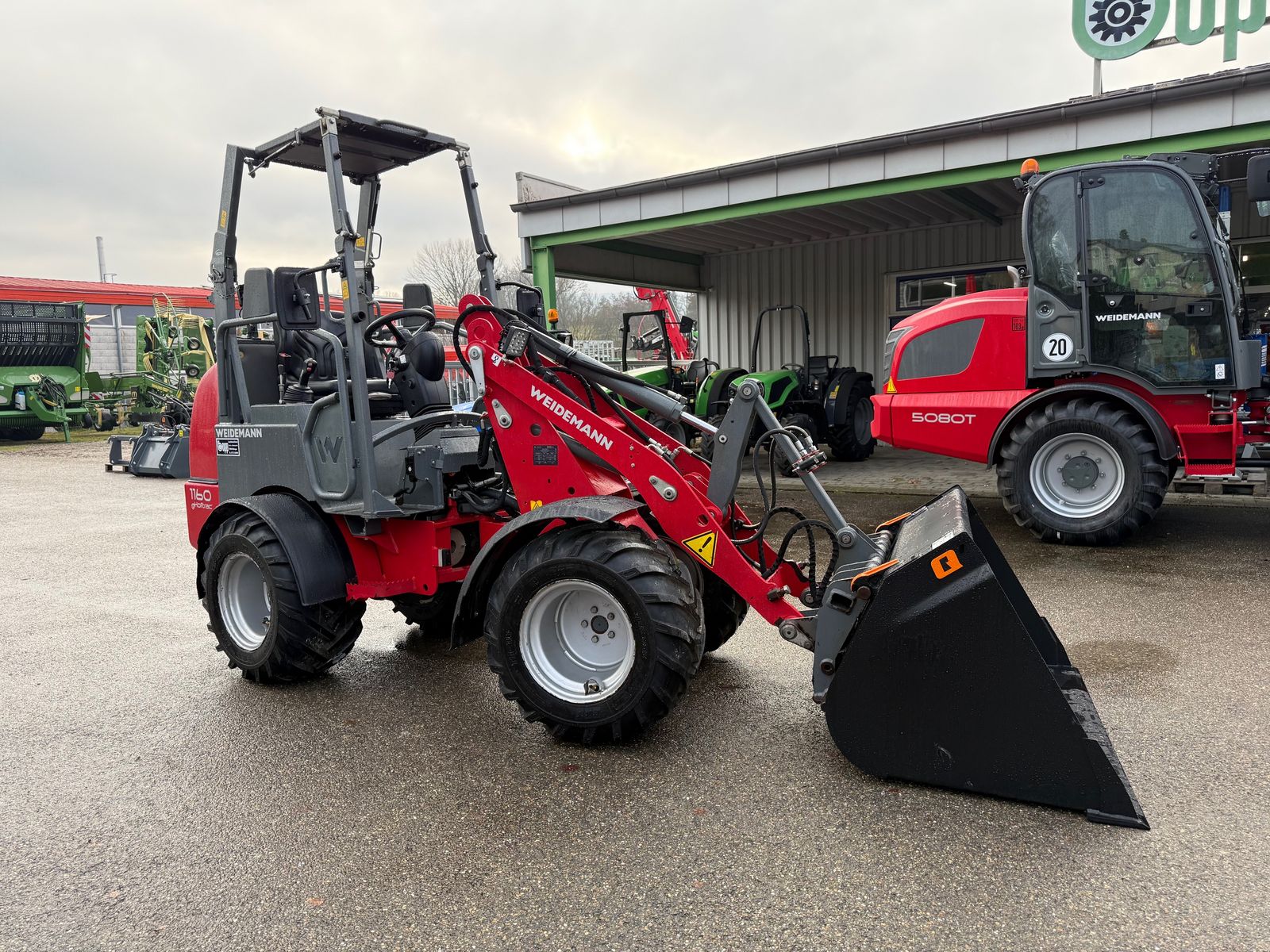 Weidemann 1160e eHoftrac 3
