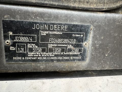 John Deere 3400 X