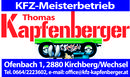 Kapfenberger Thomas KFZ-Meisterbetrieb