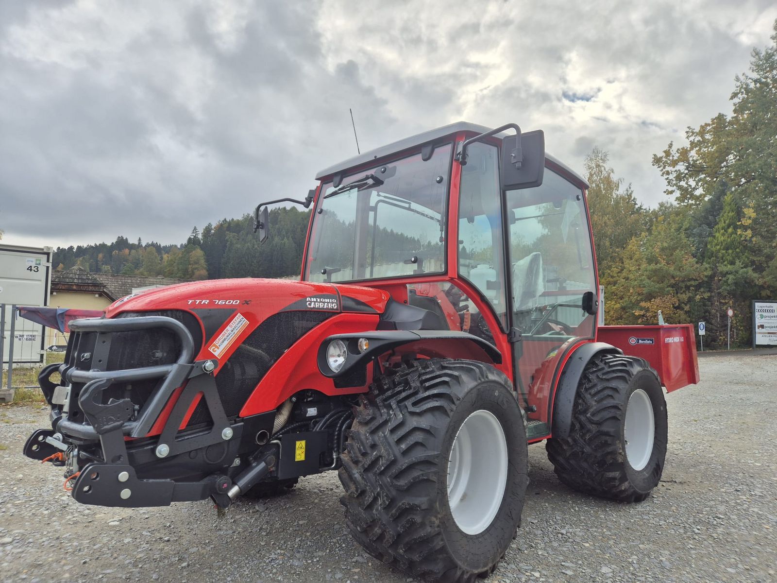 Antonio Carraro TTR 7600 infinity Traktor Pasquali Reform Aebi 2
