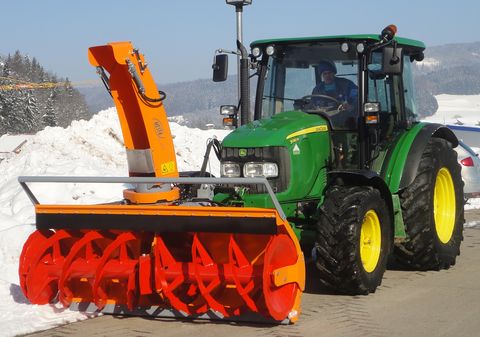 Westa 650/6570/7370 Schneefräse Traktor Lindner 