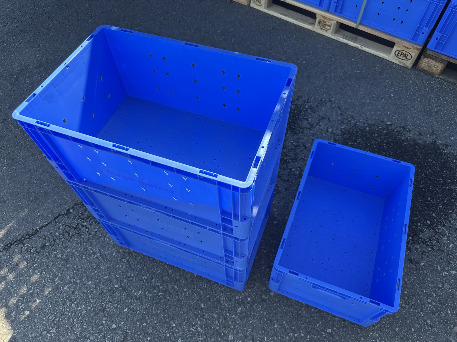 23.000 St. KLT Behälter 60 x 40 x 28 cm gebrauch 3
