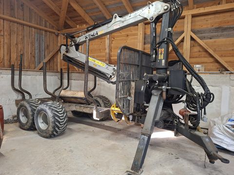 Kesla Wagen 10H mit Kran 305T