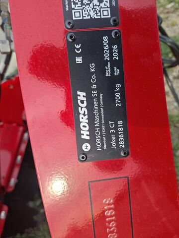 Horsch Jocker 3CT