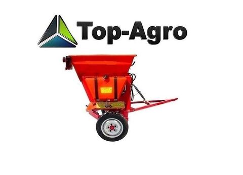 Top-Agro Sand-Salz Streuer gezogen ab 550kg mit Fahrwerk 