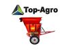 Top-Agro Sand-Salz Streuer gezogen ab 550kg mit Fahrwerk 