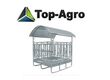 Sonstige Top-Agro Raufe Fressraufe mit Fangfressgitter M3