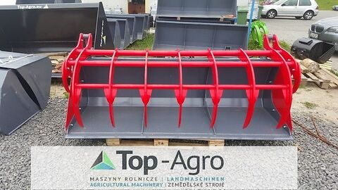 Top-Agro Top-Agro Greifschaufel mit Zudruck BobCat !!NEU!