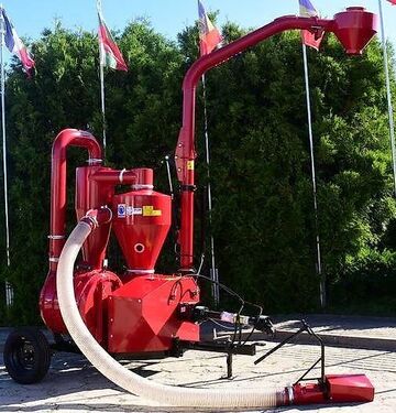 TOP-AGRO Saug- und Druckförderer T 480 mit fünfs 2