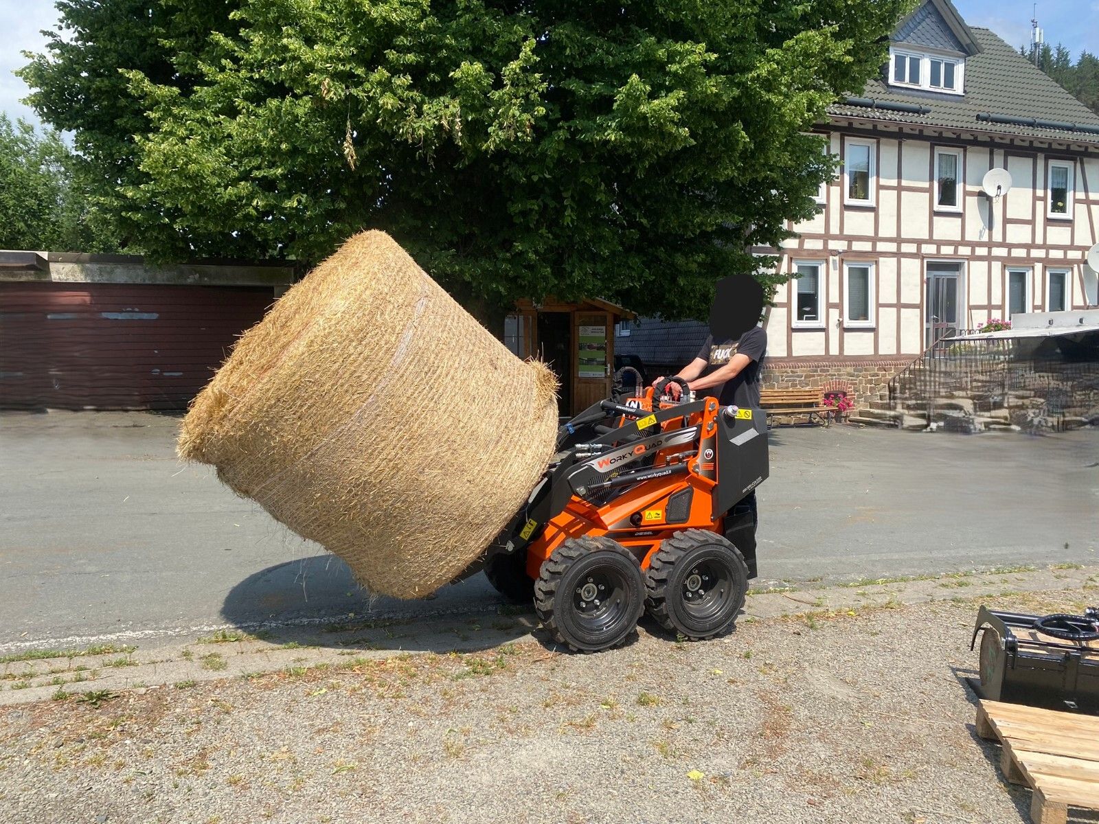 Cast Cast Worky Quad SSQ 15 Diesel Minilader Skid wie 1