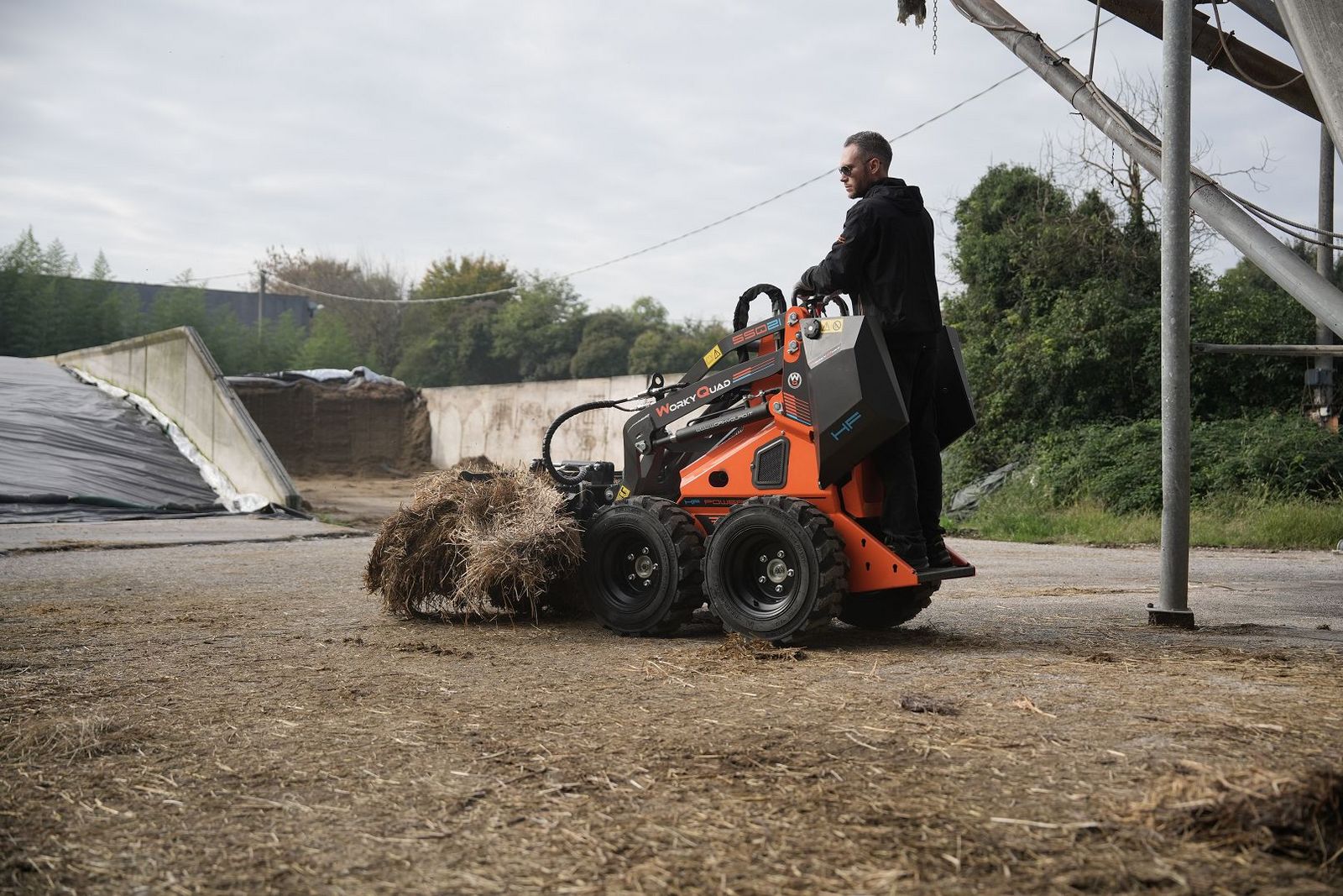 Cast Cast Worky Quad SSQ 15 Diesel Minilader Skid wie 3