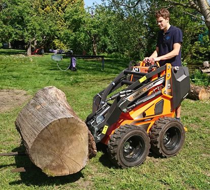 Cast  Cast WorkyQuad SSQ 15 Diesel Minilader Skidstee