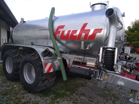 Fuchs Pumpfass 10.600 Liter PT 10 Tandem mit Saugarm