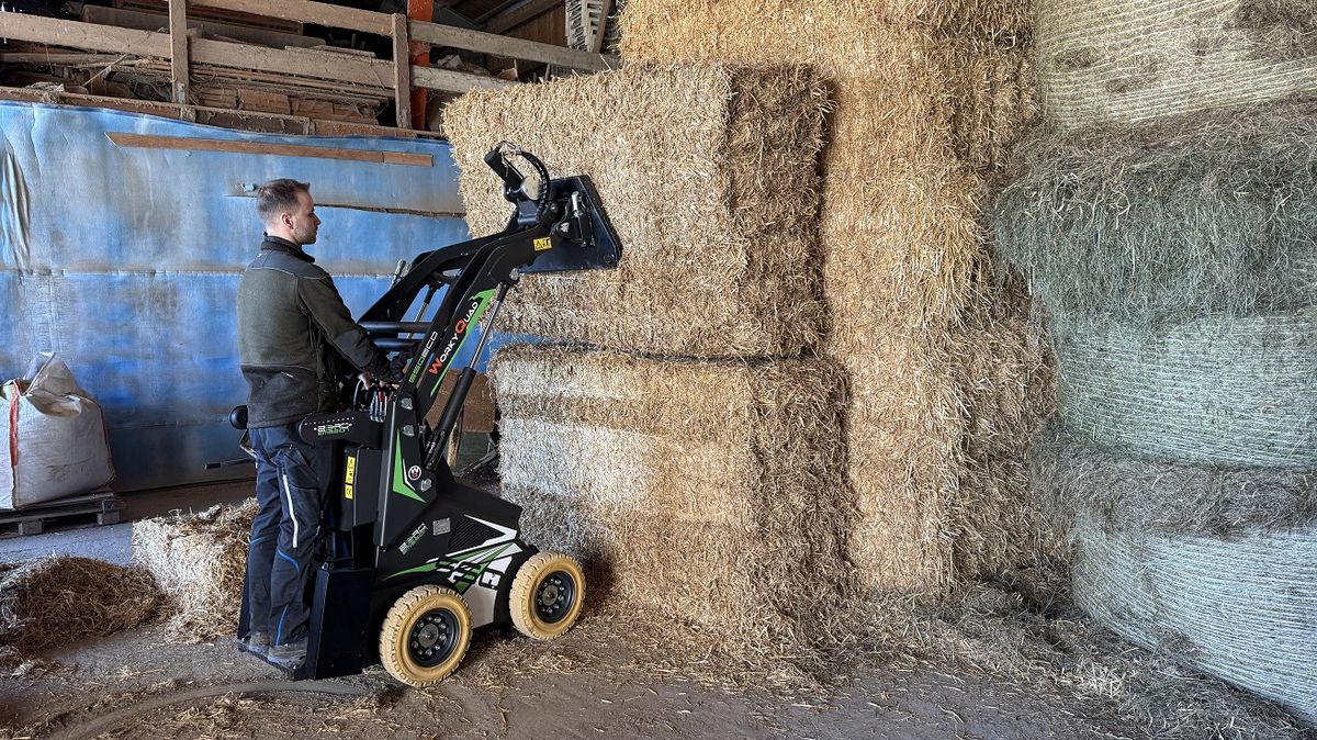 Cast Worky Quad SSQ Eco 0,74 m Breit Elektrolader Min 3