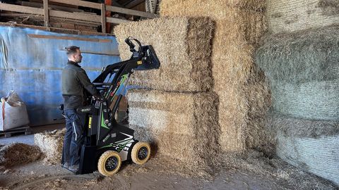 Cast Worky Quad SSQ Eco 0,74 m Breit Elektrolader Min